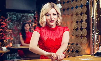 Bàn chơi Baccarat trực tuyến với dealer